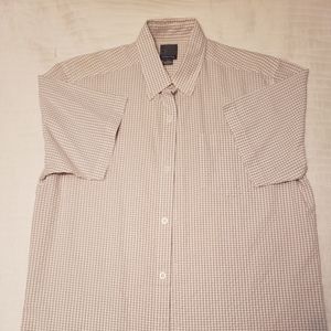 Mens Quicksilver Short Sleeve Button down shirt